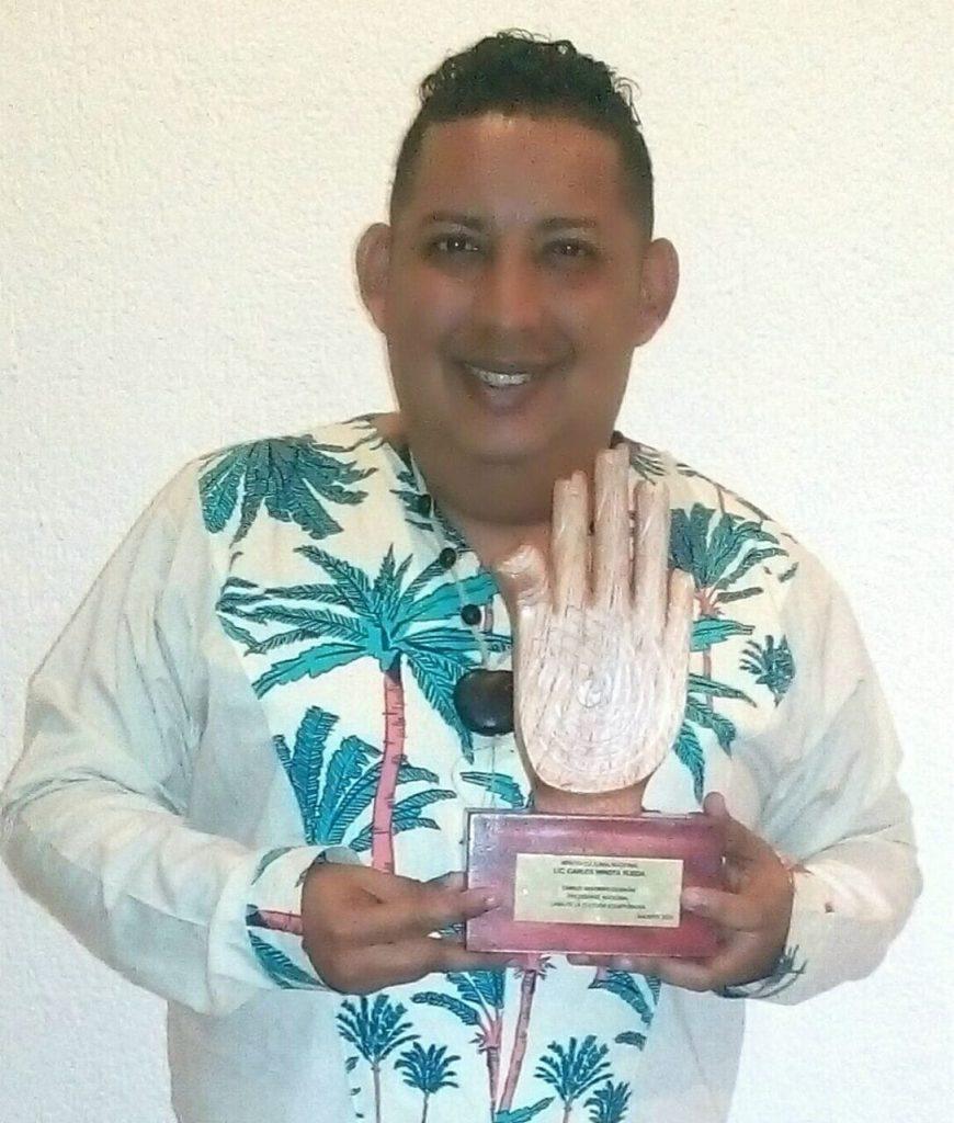 Jonathan Minota.  Director del Núcleo de Esmeraldas.